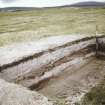 Excavation photograph.  Square 2 'S' souterrain cutting.
