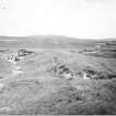 General view of site looking SW from the coastal dunes.