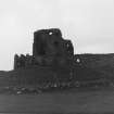 Excavation photograph - General shot- castle