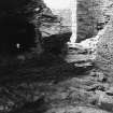 Excavation photograph - Stairway in NW corner unblocked