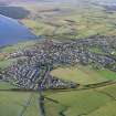 Aerial view of Tain, Easter Ross, looking E.