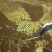 Aerial view of Tom Eiridh former settlement, Creag an Righ, Grantown on Spey, looking ENE.