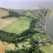 Aerial view of Cromarty House, Cromarty, looking NNW.