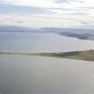Aerial view of Chanonry Ness and the Moray Firth, looking SW.