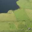 An oblique aerial view of the Loch of Yarrows, Wick, Caithness, looking E.