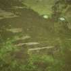 Aerial view of Creag nan Caorach, Kinbrace, Kildonan, Sutherland, looking E.