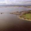 Aerial view of Nigg, Cromarty Firth, looking NW.