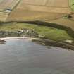 Aerial view of Hilton of Cadboll, Easter Ross, looking NW.