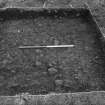 Excavation photograph : Trench based on 066 854 after excavation; from west.