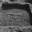 Excavation photograph : Trench 134 852 after ploughsoil removed; from west.