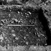 Excavation photograph : Re-clean of subsoil 008 960; from west.