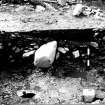 Excavation photograph : E. Pete's sump. section - closer.