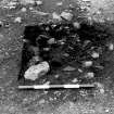 Excavation photograph : S. 0091 partly removed.