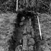 Falkland Palace Excavations
Frame 7 - Trench 2, fully excavated - from south-east
cellar range - from east