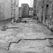 Falkland Palace Excavations
Frame 1 - Concrete decking removed, first floor of east range - from north
