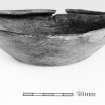 Finds photograph - wooden bowl.