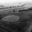Excavation photograph : aerial shot of site and henge.