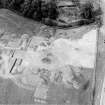 Excavation photograph : aerial shot of site.