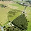 Aerial view of Gilchrist, Muir of Ord, Easter Ross, looking SE.