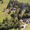 Aerial view of Aigas House, SW of Beauly, looking SW.