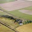 Aerial view of Newton of Petty Farm, Balloch, Inverness, looking E.