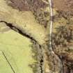 Aerial view of Dalnamain, Strath Carnaig, Sutherland, looking E.