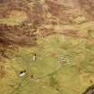 Aerial view of Dalnamain, Strath Carnaig, Sutherland, looking N.