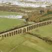 Aerial view of the Nairn railway viaduct, E of Inverness, looking SE#.