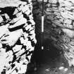 Excavation photograph : interior of forty-four foot passage of souterrain (third entrance).


(glass neg stored in box in negative room)