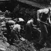 Excavation photograph : gang at work.