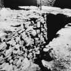 Excavation photograph : narrow passage