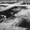 Excavation photograph : general view of trenches.