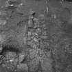 Excavation photograph : trench 1 showing walls f121.