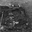 Excavation photograph : stones f281 after removal of f279 and f280.