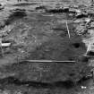 Excavation photograph : general shot of trench 2 after removal of f336 and 340, from W.