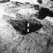 Excavation photograph : F1308 - third bath shaped pit.