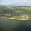 Aerial view of Fortrose, Black Isle, looking NW.