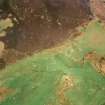 Aerial view of Abercross former settlement, Strath Fleet, East Sutherland, looking NW.