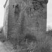 Excavation archive : Sauchie Tower, from E.