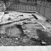 Excavation photograph : trench 3 after removal of baulk, from east.