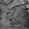 Excavation photograph : west end of trench 3 after removal of masonry f18, from south-west.