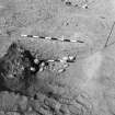 Excavation photograph : area 2 - f2801, E(?) facing section of queried pit.