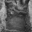 Excavation photograph - trench looking SE.