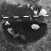 Excavation photograph : area 4 - f4085, post packing stones, from S.