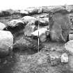View of excavation of Cairnpapple henge and cairn, by Professor S Piggott.