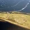 Aerial view of the Ness of Portnaculter, Dornoch Firth, looking NE.