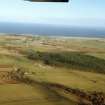 Aerial view of Evelix, Camore Wood, and Dornoch, East Sutherland, looking SE.