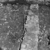 Excavation photograph : area N - wall with layers 910 and 913 on either side.