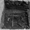 Excavation photograph : area N - working shot of rubble in/under 971.