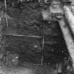 Excavation photograph : area K - west facing section to 4m depth..